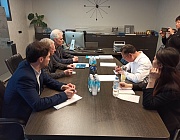 Визит директора Цзининской электромеханической технологической компании Kanghua г-н Чена (Shen) Дуаньтина